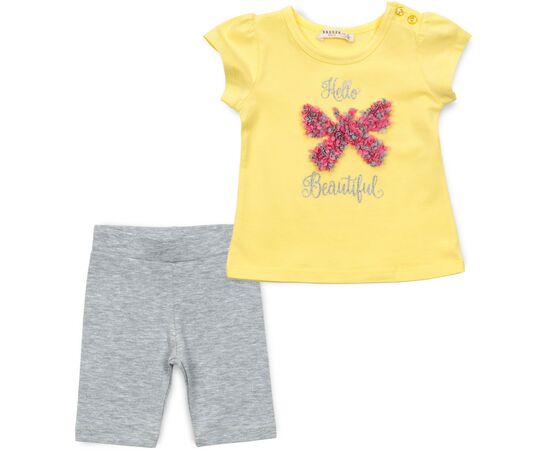 Набір дитячого одягу Breeze з метеликом (13500-92G-yellow)
