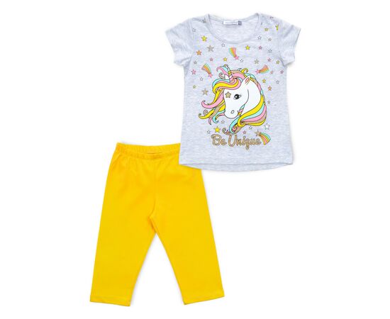 Пижама Matilda с единорогом (12269-2-110G-gray)