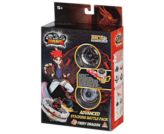 Волчок Auldey Infinity Nado V серия Advanced Edition Fiery Dragon Огненный (EU634302H)