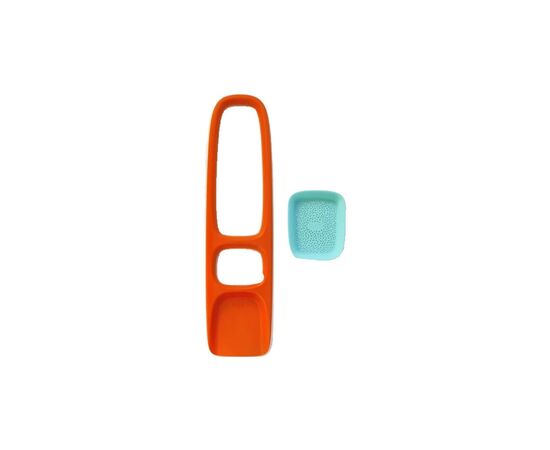 Игрушка для песка QUUT Лопатка SСOPPI с ситом для песка и снега оранжевый + голубой (170211), изображение 2 Игрушка для песка QUUT Лопатка SСOPPI с ситом для песка и снега оранжевый + голубой (170211), изображение 2