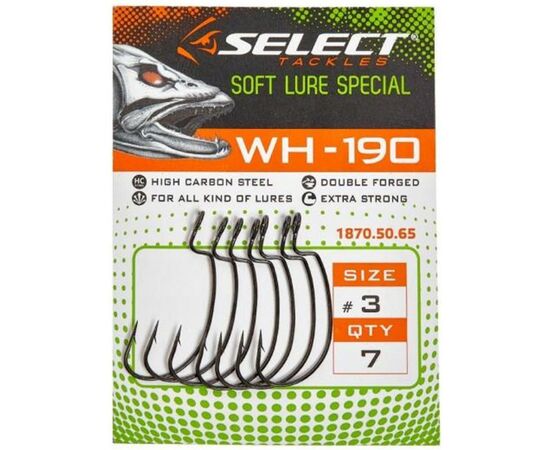 Крючок Select WH-33 4/0 (4 шт/уп) (1870.52.05), изображение 2