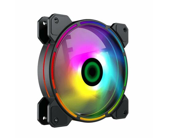 Кулер для корпуса Gamemax FN-12Rainbow-D, изображение 2 Кулер для корпуса Gamemax FN-12Rainbow-D, изображение 2