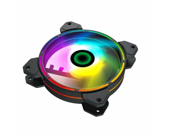 Кулер для корпуса Gamemax FN-12Rainbow-D, изображение 4 Кулер для корпуса Gamemax FN-12Rainbow-D, изображение 4