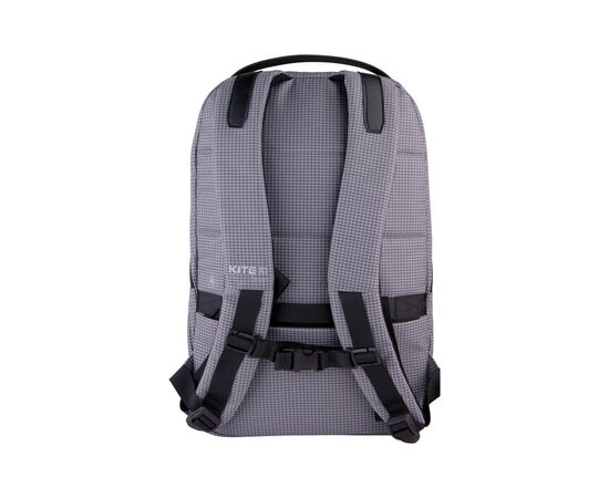 Рюкзак шкільний Kite City Сірий (K21-2515L-1), зображення 3 Рюкзак шкільний Kite City Сірий (K21-2515L-1), зображення 3