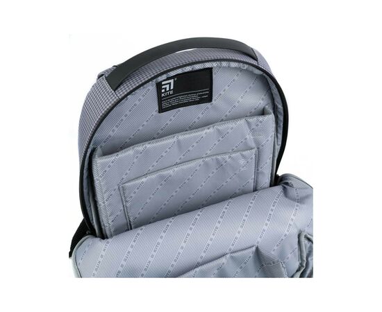 Рюкзак шкільний Kite City Сірий (K21-2515L-1), зображення 6 Рюкзак шкільний Kite City Сірий (K21-2515L-1), зображення 6