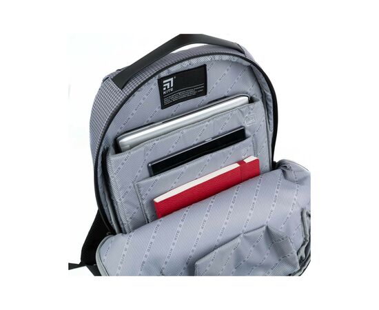 Рюкзак шкільний Kite City Сірий (K21-2515L-1), зображення 7 Рюкзак шкільний Kite City Сірий (K21-2515L-1), зображення 7