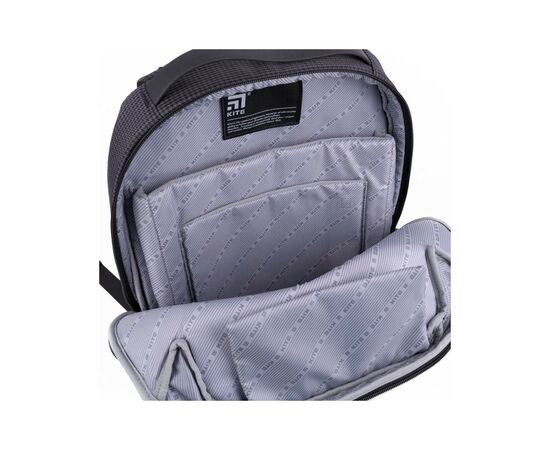 Рюкзак школьный Kite City Темно-серый (K21-2515L-2), изображение 6 Рюкзак школьный Kite City Темно-серый (K21-2515L-2), изображение 6