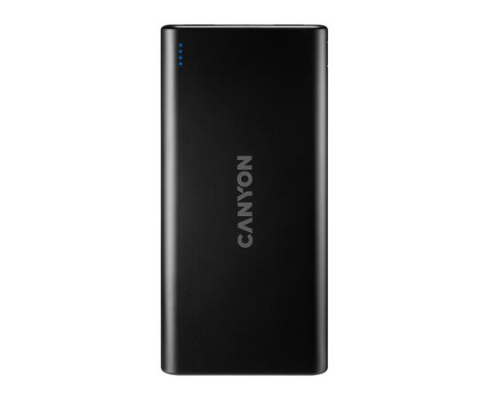 Батарея универсальная Canyon PB-106 10000mAh Input 5V/2A, Output 5V/2.1A(Max) (CNE-CPB1006B), изображение 2 Батарея универсальная Canyon PB-106 10000mAh Input 5V/2A, Output 5V/2.1A(Max) (CNE-CPB1006B), изображение 2