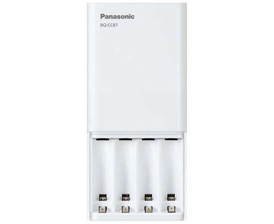 Зарядное устройство для аккумуляторов Panasonic USB in/out с функцией Power Bank (BQ-CC87USB), изображение 4