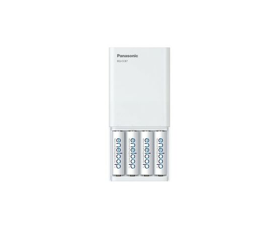 Зарядное устройство для аккумуляторов Panasonic USB in/out с функцией Power Bank (BQ-CC87USB), изображение 5