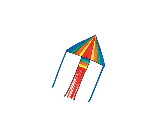 Ігровий набір Melissa&Doug Повітряний змій Райдужна ракета (MD30214)