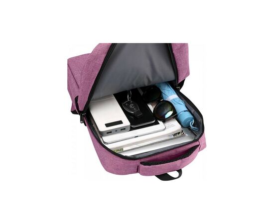 Рюкзак для ноутбука AirOn 15.6" Weekend 15L Pink (4822356710654), изображение 5