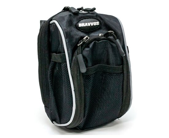 Велосумка на руль Bravvos QJ-042 12х9x16 cm Black (BIB-035)