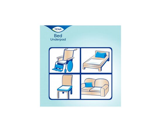 Пеленки для младенцев Tena Bed Plus 40x60 см 40 шт (7322540728859), изображение 5 Пеленки для младенцев Tena Bed Plus 40x60 см 40 шт (7322540728859), изображение 5