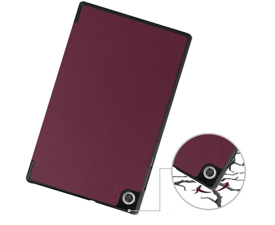 Чехол для планшета BeCover Smart Case Lenovo Tab M10 TB-X306F HD (2nd Gen) Red Wine (705974), изображение 3 Чехол для планшета BeCover Smart Case Lenovo Tab M10 TB-X306F HD (2nd Gen) Red Wine (705974), изображение 3