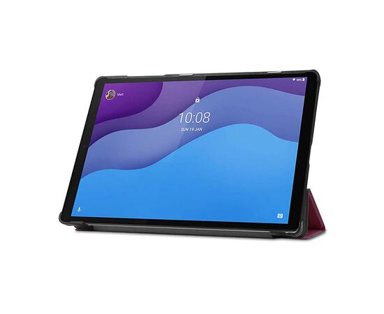 Чехол для планшета BeCover Smart Case Lenovo Tab M10 TB-X306F HD (2nd Gen) Red Wine (705974), изображение 4 Чехол для планшета BeCover Smart Case Lenovo Tab M10 TB-X306F HD (2nd Gen) Red Wine (705974), изображение 4