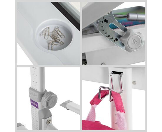 Парта со стулом Cubby Disa Grey (515849), изображение 6 Парта со стулом Cubby Disa Grey (515849), изображение 6