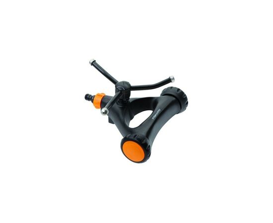 Зрошувач Fiskars Watering вихровий металевий з колесами (1023657)