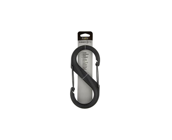 Карабин туристический Nite ize Plastic Carb S Biner Size 8 NI677 All Black (4823082709397), изображение 2 Карабин туристический Nite ize Plastic Carb S Biner Size 8 NI677 All Black (4823082709397), изображение 2