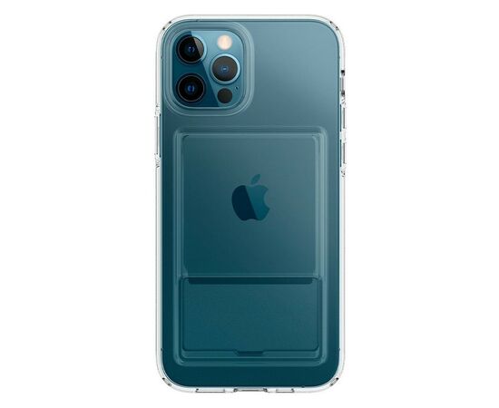 Чехол для моб. телефона Spigen iPhone 12 /12 Pro Crystal Slot, Crystal Clear (ACS02576)