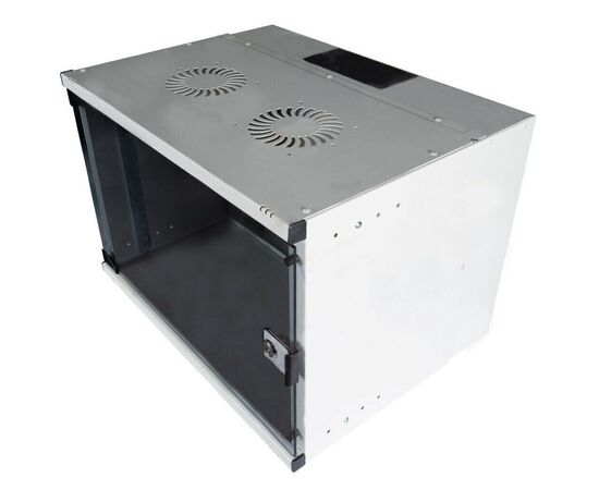 Шафа настінна Hypernet 9U 19" 540x400 SOHO (WMNC-40-9U-SOHO-FLAT), зображення 2 Шафа настінна Hypernet 9U 19" 540x400 SOHO (WMNC-40-9U-SOHO-FLAT), зображення 2