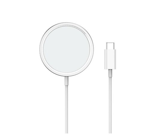 Зарядное устройство ColorWay MagSafe Charger 15W (White) (CW-CHW27Q-WT), изображение 2 Зарядное устройство ColorWay MagSafe Charger 15W (White) (CW-CHW27Q-WT), изображение 2