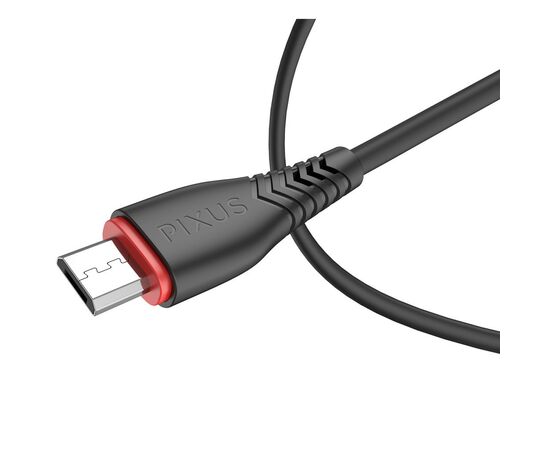 Дата кабель USB 2.0 AM to Micro 5P Start Pixus (4897058531374), изображение 3