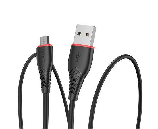 Дата кабель USB 2.0 AM to Micro 5P Start Pixus (4897058531374), изображение 4