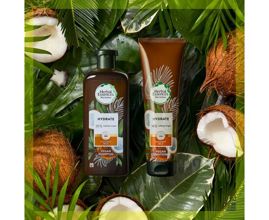 Шампунь Herbal Essences Кокосове молоко 400 мл (8006540318553), зображення 2 Шампунь Herbal Essences Кокосове молоко 400 мл (8006540318553), зображення 2