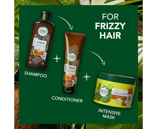Шампунь Herbal Essences Кокосове молоко 400 мл (8006540318553), зображення 5 Шампунь Herbal Essences Кокосове молоко 400 мл (8006540318553), зображення 5