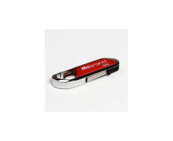 USB флеш накопичувач Mibrand 32GB Aligator Red USB 2.0 (MI2.0/AL32U7DR)