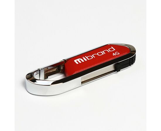 USB флеш накопитель Mibrand 4GB Aligator Red USB 2.0 (MI2.0/AL4U7DR)