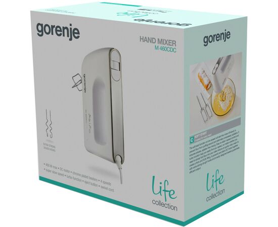 Миксер Gorenje M460CDC, изображение 5 Миксер Gorenje M460CDC, изображение 5