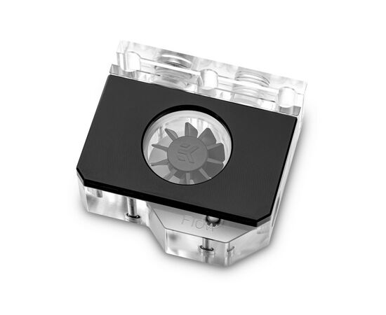 Фітинг для СВО Ekwb EK-Quantum Scalar Flow Indicator Bottom-To-Top D-RGB - Black (3831109829738)