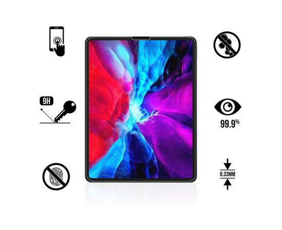 Скло захисне BeCover Apple iPad Pro 11 2020/21/22 Clear (706056), зображення 3