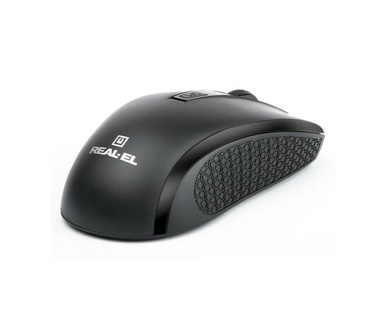 Мышка REAL-EL RM-308 Wireless Black, изображение 3 Мышка REAL-EL RM-308 Wireless Black, изображение 3