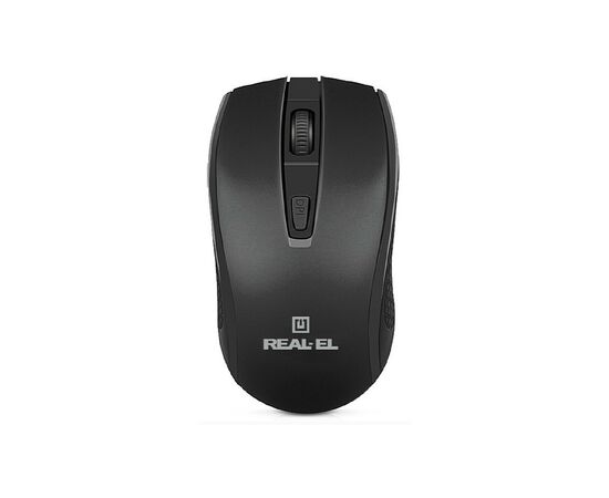 Мышка REAL-EL RM-308 Wireless Black, изображение 7 Мышка REAL-EL RM-308 Wireless Black, изображение 7