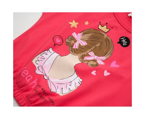 Набір дитячого одягу Breeze з принцесою (15756-104G-pink), зображення 7 Набір дитячого одягу Breeze з принцесою (15756-104G-pink), зображення 7