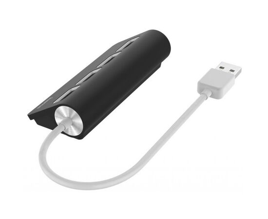 Концентратор Hama 4 Ports USB 2.0 Black/White (00200119), зображення 2 Концентратор Hama 4 Ports USB 2.0 Black/White (00200119), зображення 2