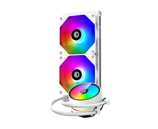 Система водного охлаждения ID-Cooling ZOOMFLOW 240 XT SNOW, изображение 2 Система водного охлаждения ID-Cooling ZOOMFLOW 240 XT SNOW, изображение 2
