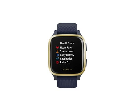Смарт-часы Garmin Venu Sq, Music, Navy/Light Gold (010-02426-12), изображение 2 Смарт-часы Garmin Venu Sq, Music, Navy/Light Gold (010-02426-12), изображение 2