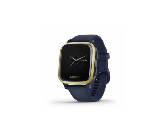 Смарт-годинник Garmin Venu Sq, Music, Navy/Light Gold (010-02426-12)