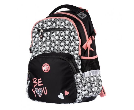 Рюкзак школьный Yes T-117 Be YOU черный (551639), изображение 4 Рюкзак школьный Yes T-117 Be YOU черный (551639), изображение 4
