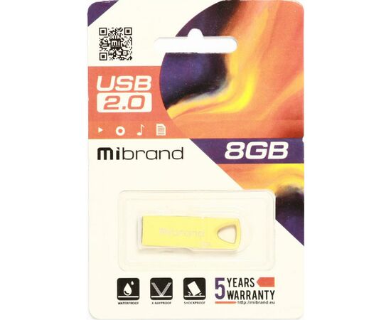 USB флеш накопитель Mibrand 8GB Puma Silver USB 2.0 (MI2.0/PU8U1S), изображение 2 USB флеш накопитель Mibrand 8GB Puma Silver USB 2.0 (MI2.0/PU8U1S), изображение 2
