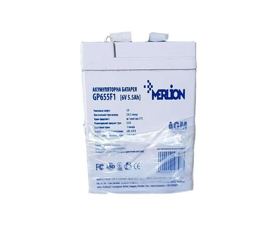 Батарея до ДБЖ Merlion 6V - 5.5Ah (GP655F1)