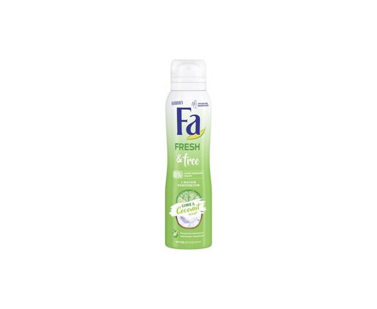 Дезодорант Fa Fresh & Free Лайм-кокос с магниевым комплексом 150 мл (4015100310238)