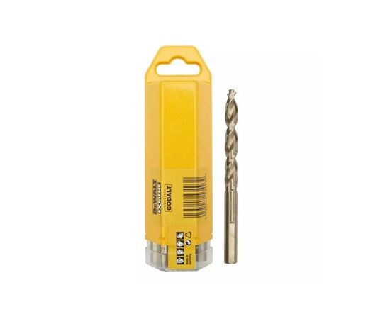 Сверло DeWALT EXTREME INDUSTRIAL COBALT HSS-CO, 8 х 117 х 72 мм, 10 шт (DT4938), изображение 3 Сверло DeWALT EXTREME INDUSTRIAL COBALT HSS-CO, 8 х 117 х 72 мм, 10 шт (DT4938), изображение 3