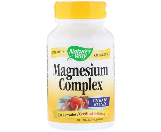 Минералы Nature's Way Магний Цитрат, Magnesium Complex, 100 капсул (NWY-41051)