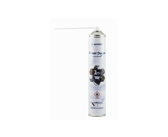 Стиснене повітря для чистки spray duster 750ml Gembird (CK-CAD-FL750-01)