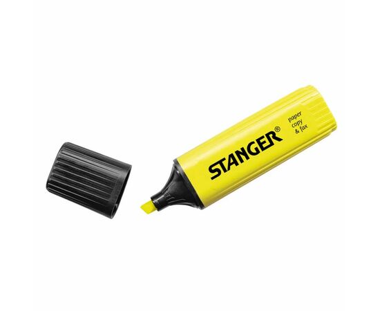 Маркер Stanger текстовый желтый 1-5 мм (180001000)
